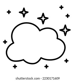 Weather element vector decoration design