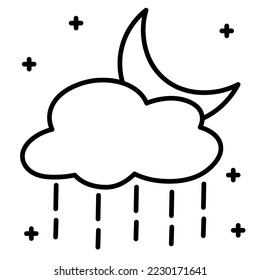 Weather element vector decoration design