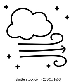 Weather element vector decoration design