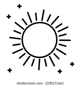 Weather element vector decoration design