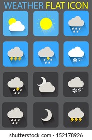 weather flat icon
