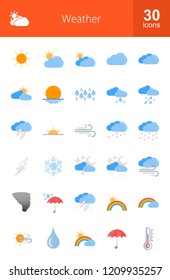 Weather Flat Icons