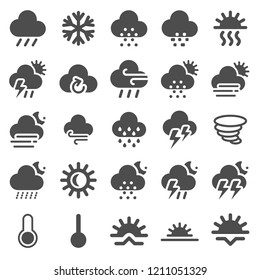 Weather Flat Icons