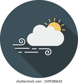 Weather Flat icons for wind  & air 