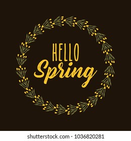 weather floral flowers natural season hello spring