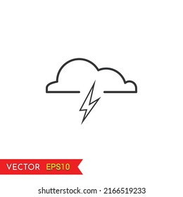 Weather forecast button icon vector