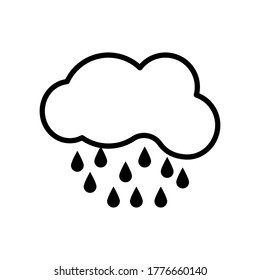 diseño de iconos de previsión meteorológica, colección de estilos de moda plana 