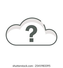 weather forecast icon linear style isolated white