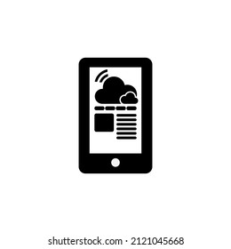 weather forecast icon. weather forecast icon vector.