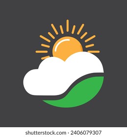 weather forecast. weather forecast icon, vector illustration, colorful weather icon