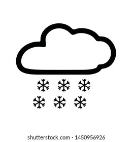weather forecast icon vector image