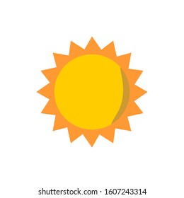 weather forecast icon, vector seasons sunny weather,