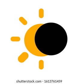 weather forecast icon, vector seasons sunny weather, sunny weather