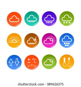 weather forecast icons
