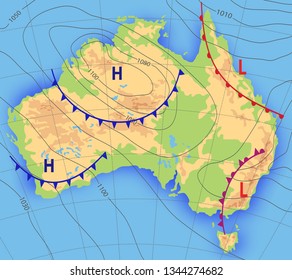 Weather Forecast Today Map Weather Map Images, Stock Photos & Vectors | Shutterstock