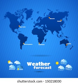 15,416 World weather map Images, Stock Photos & Vectors | Shutterstock