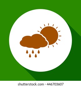 Weather forecast.Weather icon.