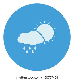 Weather forecast.Weather icon.