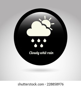 weather graphic design , vector illustration