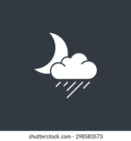 Weather grunge recycled paper craft stick on white background