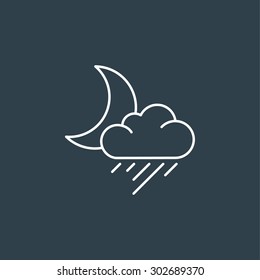 Weather grunge recycled paper craft stick on white background