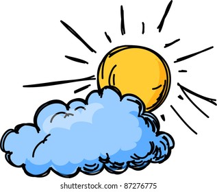 weather hand drawing icons