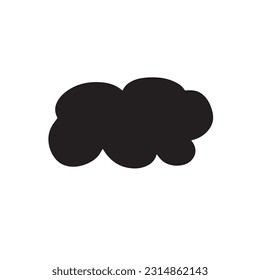 weather handwriting minimal icon black and white