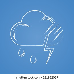 Weather icon. 