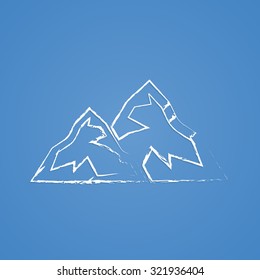 Weather icon. 
