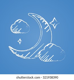 Weather icon. 