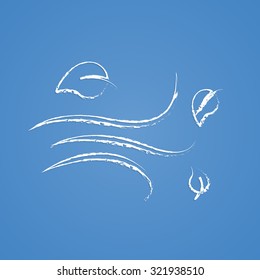 Weather icon. 