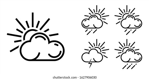weather icon for the application or website