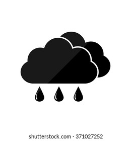 weather icon -  black vector icon