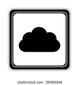 weather icon -  black vector icon