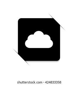 weather icon  - black vector icon