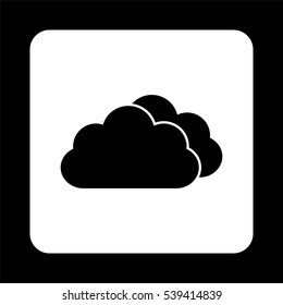 weather icon  - black vector icon