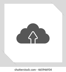 weather icon, black vector illustration