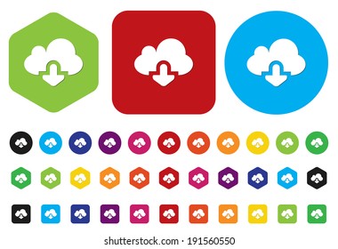 weather icon / button