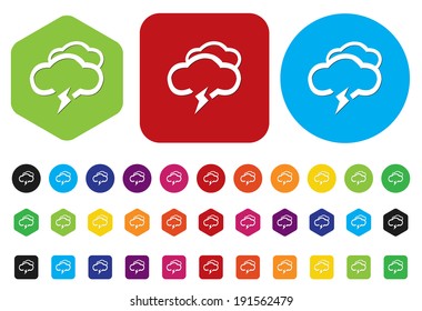 weather icon / button