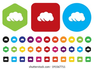 weather icon / button