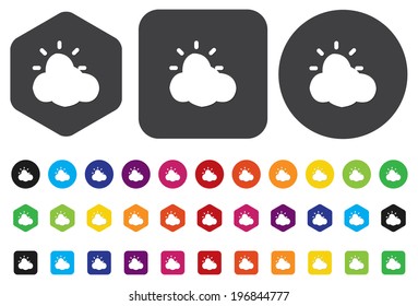 weather icon / button