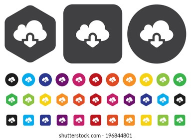 weather icon / button