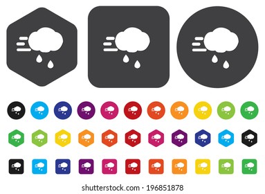 weather icon / button