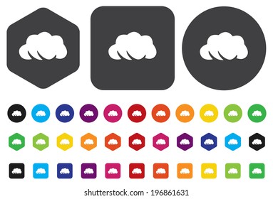 weather icon / button