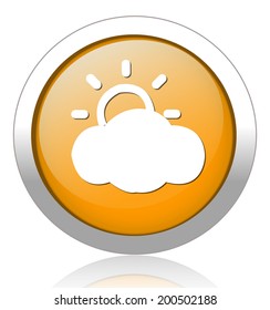weather icon / button