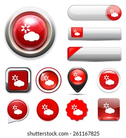 weather icon / button
