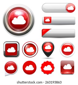 weather icon / button