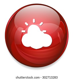 weather icon / button