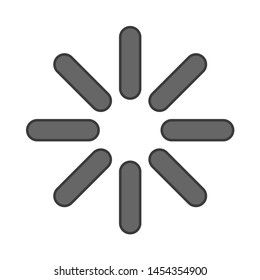weather icon / button vector illustration
