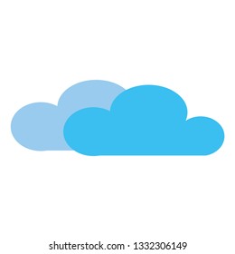 Weather icon. Cloud
